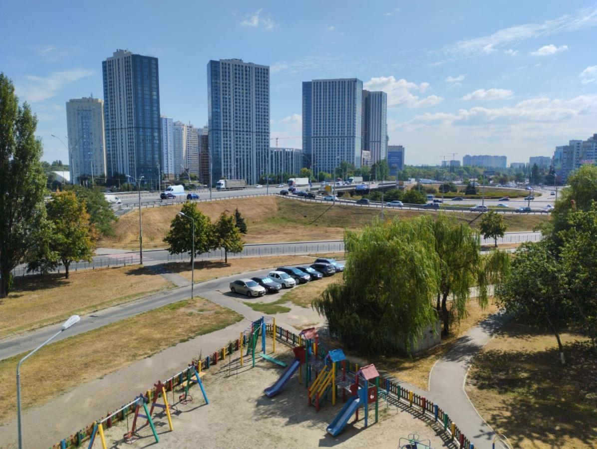 基輔Смарт Квартира Метро Теремки, Республіка, Нвц, Феофанія, Магеллан公寓 外观 照片
